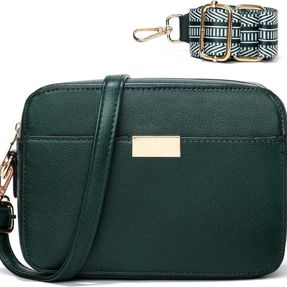 Small Crossbody Bags for Women Vegan Leather Purses Women's Shoulder Handbags Wa - Picture 1 of 7